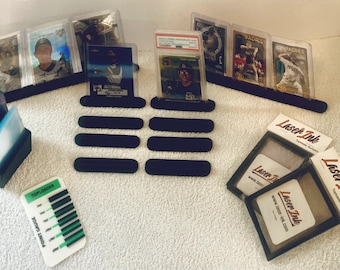 Kit de caja de interruptores, soporte de carga superior, soportes de PSA, parachoques, tarjetas de béisbol, tarjetas deportivas, soportes para tarjetas TCG