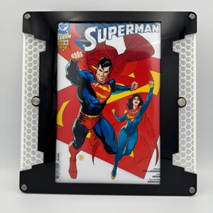 Comic Book Display Frame | Comic Holder | Wall Mount Collectible Case | Comic Book Protector Frame, Comic Book Wall Mount Holder New Hex Pro