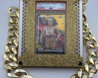 Cadena portatarjetas para tarjetas PSA BGS CGC – Presume de tus tarjetas deportivas o Pokémon. Slab- Dallion