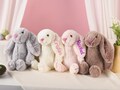 Custom Bunny Rabbit With Name, Personalized Plush Bunny Rabbit, Newborn Baby Gift, Bunny Rabbit Gift For Kid,Newborn Baby Gift