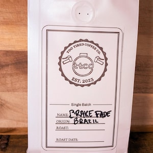 Granos de café Cerrado brasileño – Tostados al momento, origen único / Brake Fade