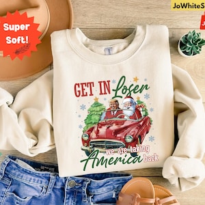 Maga Christmas Trump Tshirt Trump 2024 Tshirt Trump Christmas Trump Christmas Gifts Christmas Shirt Christmas Crewneck Maga Christmas