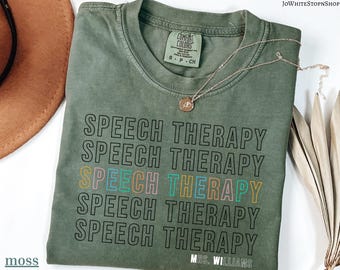 Shirt logopedie, shirt logopedist, logopedist T-shirt, cadeau voor therapeut, communicatie, logopedist, logopedist