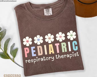 T-shirt pour inhalothérapeute pédiatrique Comfort Color
