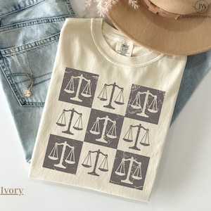 Comfort Color Lawyer Tshirt- Lawyer gift Shirt-Law Student Gift-Law School Grad Gift-Attorney Gift-Law gift-Women in law Graduation Gift