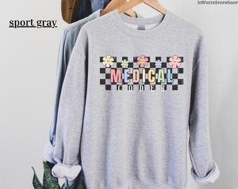 Medisch coder Sweatshirt-medisch coder shirt-cadeau voor medisch coder Sweatshirt-medisch coder shirt cadeau voor medisch coder cadeau trui
