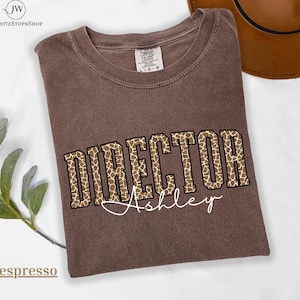 Geometric School Director Shirt- Academic Director Tshirt-Community College Director-Principal-Director T Shirt- Gift Idea for Director