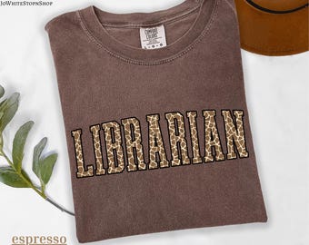 Chemise géométrique pour bibliothécaire-bibliothécaire-Tshirt-Cadeau de fête des bibliothécaires-T-shirts de rentrée scolaire-Nouveau cadeau de bibliothécaire pour l'administrateur de l'école