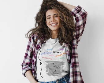Camiseta Empower Yourself, camiseta positiva, camiseta You Got This, motive e inspire alguém em quem você acredita.