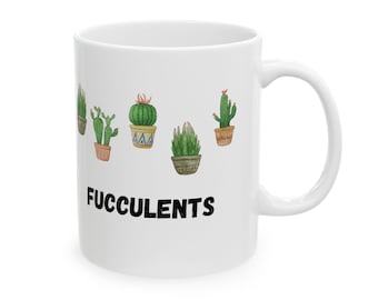 Funny Cactus Mug | Perfect Gift for Plant Lovers, Motivational Coffee Cup, Home Décor, Desk Accessory, Unique Birthday Present