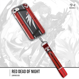 Genshin Impact Diluc Mobilskal – Red Dead of Night, Handremsband
