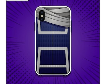 Mind Control Hero Anime-Inspired Phone Case for iPhone & Android | Dark Aesthetic Protective Cover