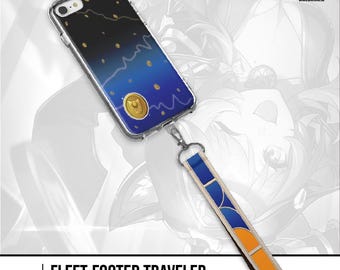 Honkai Star Rail Phone Case with Hand Strap for Samsung iPhone Android | Cipher Aesthetic Protective Cover