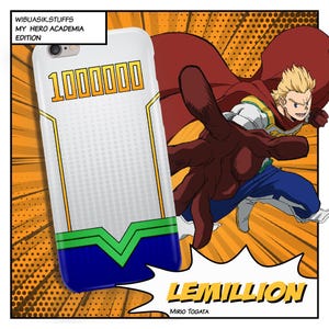 My Hero Academia Phone Case Togata Mirio Lemillion Anime Aesthetic Protective Cover for Smartphones