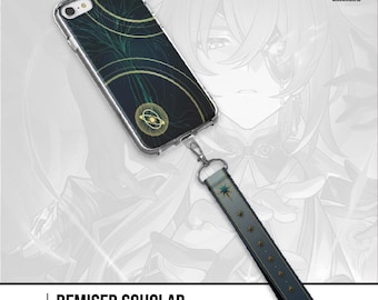 Honkai Star Rail Phone Case with Hand Strap – Durable Anaxa Aesthetic Protective Cover for Samsung iPhone Android