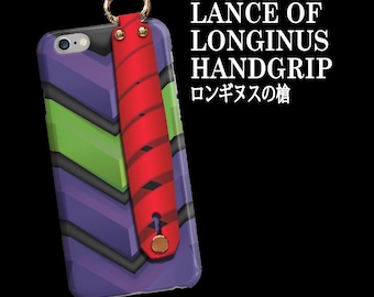 Funda para teléfono Unidad 01 – Correa de mano Lanza de Longino, funda protectora para Samsung, iPhone y Android