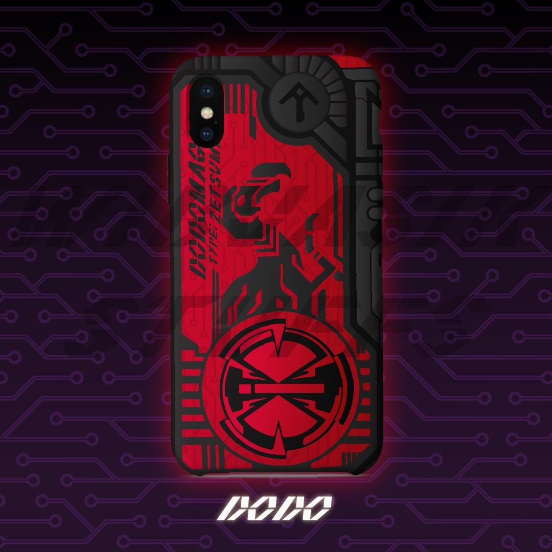 Tkey Phone Case Zero One Rider Ikazuchi Dodo Zetsumerise Key Phone Case, Durable ...