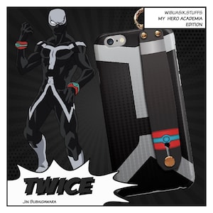 My Hero Academia Phone Case Anime Twice Aesthetic Durable Protective Cover for iPhone & Samsung Fans