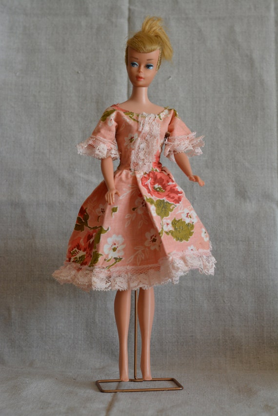 vintage barbie pink dress