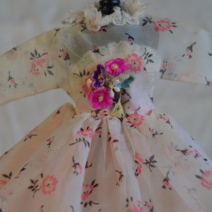 Vintage Fashion Doll Dress for 12&quot;-13&quot;