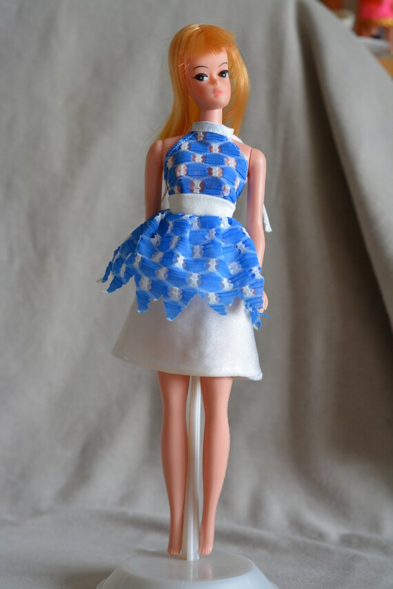 barbie with blue dress