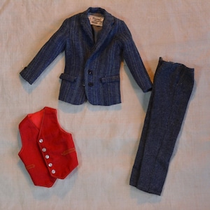 Vintage Ideal Tammy’s Jacket Pants Red Vest, Minor TLC, 60s
