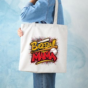 Baseball Mom Tasche, Monogramm Baseball Einkaufstasche, Baseball Geschenke, Team Mom Baseballtasche, Baseball Mom Tasche, Baseball Monogramm