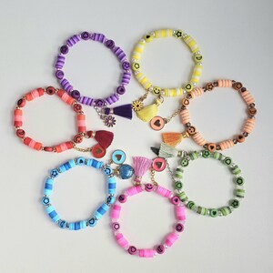 Beaded Bracelets set for women and girls, Multicolored bracelets set, Made by NishiAU