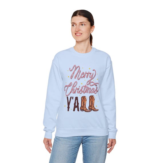 Merry Christmas Yall Sweatshirt