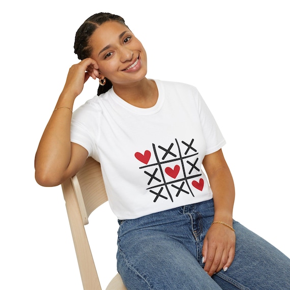 Valentine's Day Tic Tac Toe T-Shirt