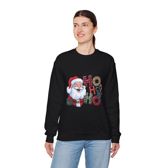 Santa Ho Ho Ho Crewneck Sweatshirt