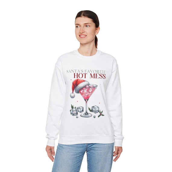 Santa's Hot Mess Sweatshirt