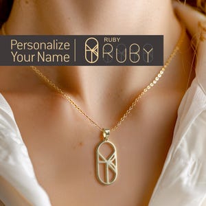 Personalized Name logo Necklace, Unique Handmade Jewelry for FriendsHandmade Name Necklace, Custom Jewelry Gift for Christmas