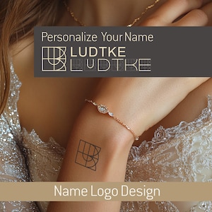 Personalized Name Logo design Name Logo Custom Name Logo Minimalist Logo Letter Logo Tiktok Name Logo Tattoo Logo Design gift for her