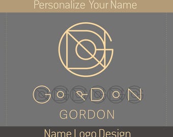 Diseño de logotipo con nombre personalizado: logotipo de tatuaje minimalista personalizado