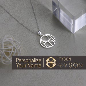 Personalized Name logo Necklace Unique Handmade Jewelry for FriendsHandmade Name Necklace Custom Jewelry Gift for Christmas gift for her