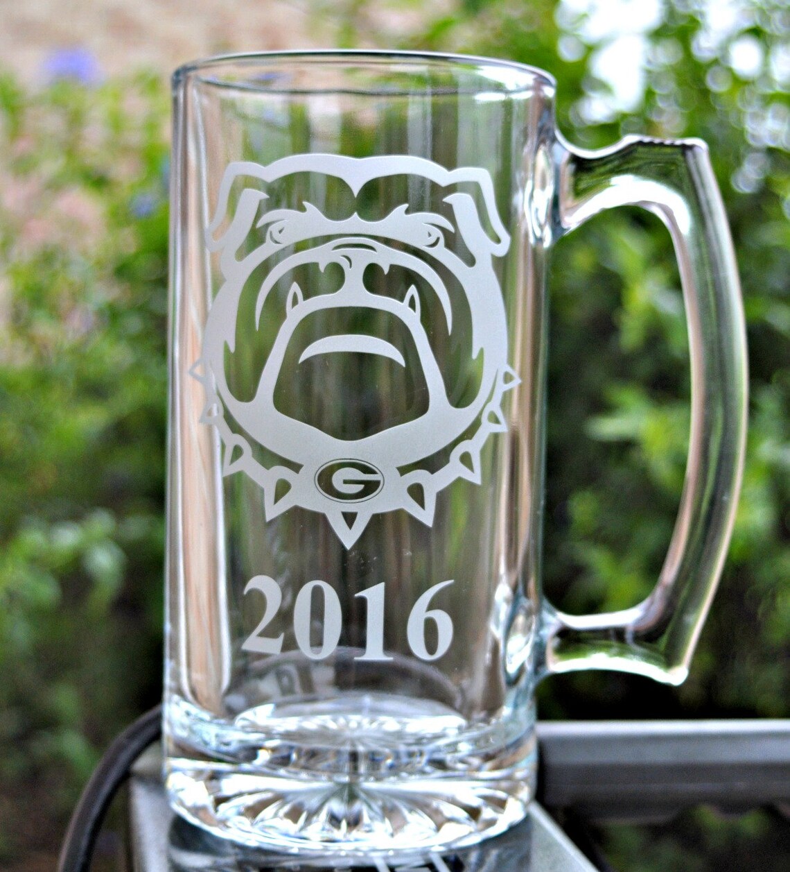 24 ounce beer glass
