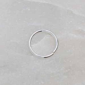 10pcs - .925 Sterling Silver 10mm Open Jump Rings 18ga, Made in USA, D10