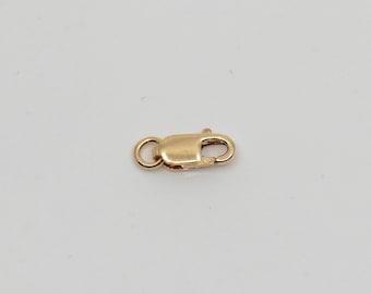 14K Gold Filled Lobster Clasps 3x8mm, Made in Italy, GF3