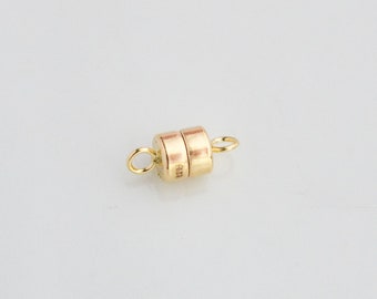 Chiusura magnetica in oro 14K da 4,5 mm, realizzata negli USA, SG9