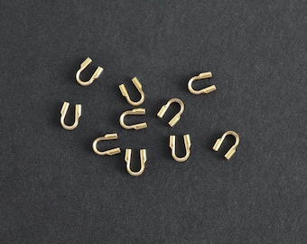 Gold Filled Wire Guardian 5mm With .021 Inch Hole, GC70
