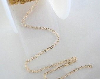 Wholesales jewelry Findings 120 14kGF 14K GOLD FILLED Adjustable Chain With Pin End