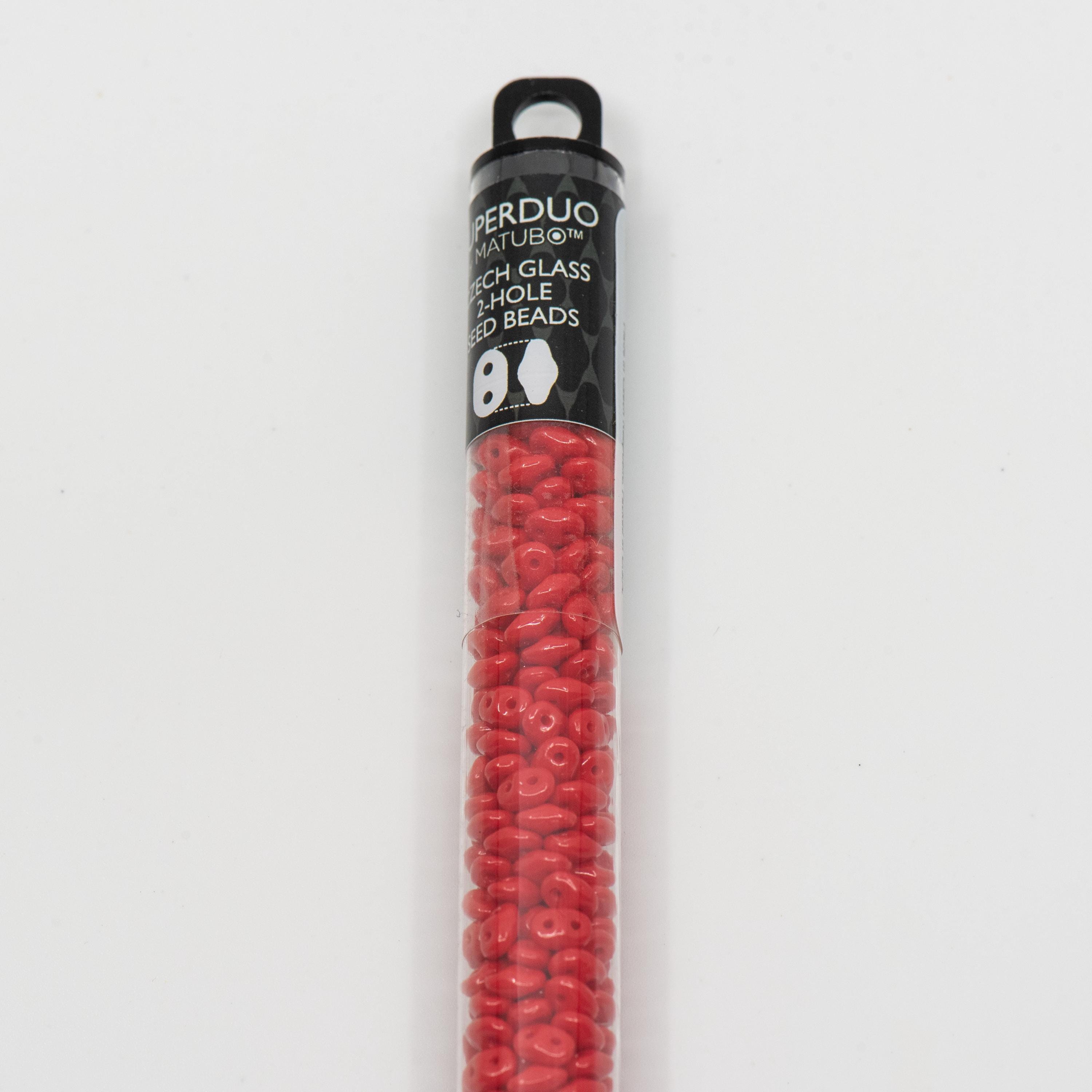 Matte Coral Red Nebula - SuperDuo, 2.5x5mm 22g Matte Coral Red Nebula - SuperDuo, 2.5x5mm 22g