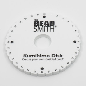 Kumihimo Disk 6 Inch 35mm Hole, The Beadsmith, T499