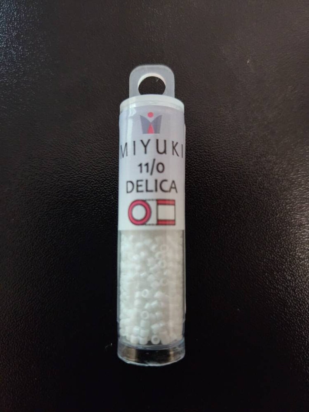 Miyuki Delica 11/0 DB0872 Matte Opaque Orange AB X10g - Miyuki Delica