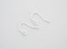 Sterling Silver Ball End Ear Wires With 1mm Ball, Made in China, A9 