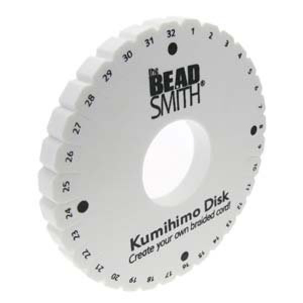 Kumihimo Disk 6 Inch 35mm Hole, The Beadsmith, T499