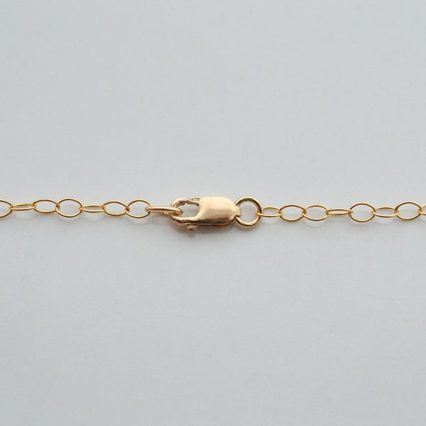 ANY LENGTH 14K Gold Filled 3x2mm Cable Chain Necklace - Custom Lengths Available, Made in USA/Italy, B4