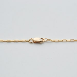 36 Inch- 14K Gold Filled 3x1.25mm Elongated Box Chain Necklace, Made in ...