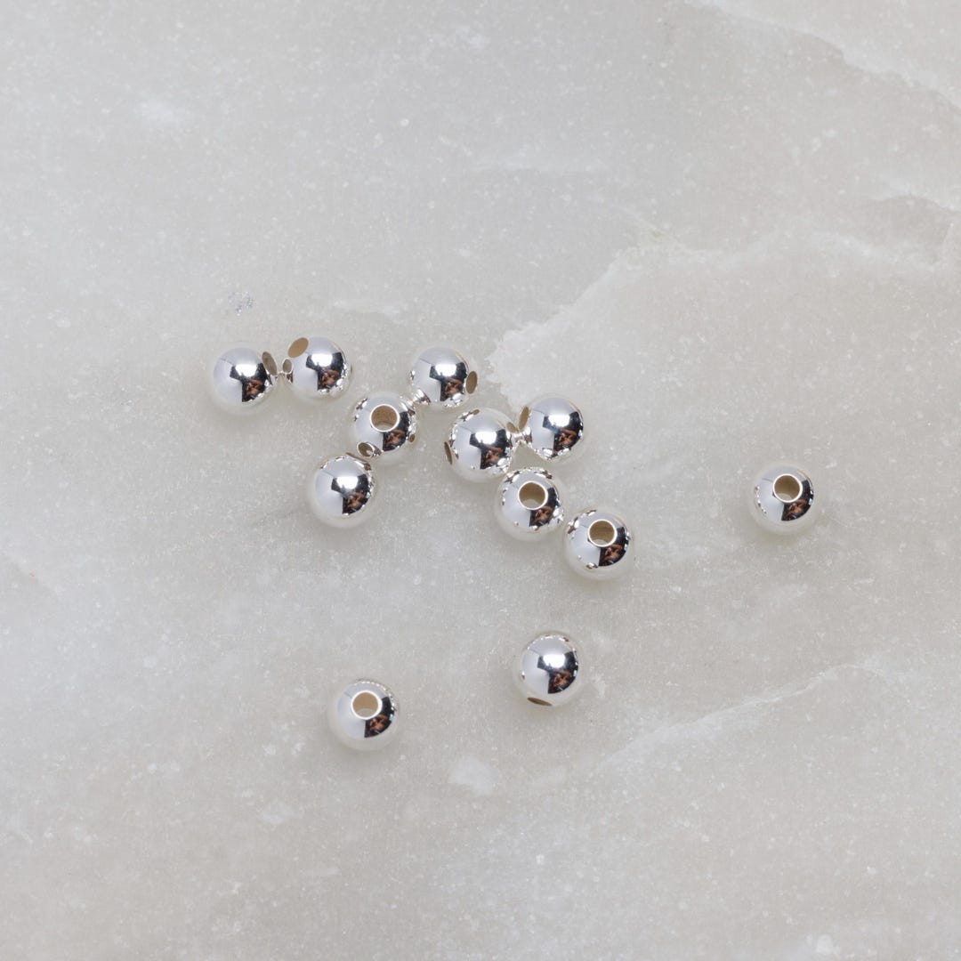 Silver Beads 3mm main image 0